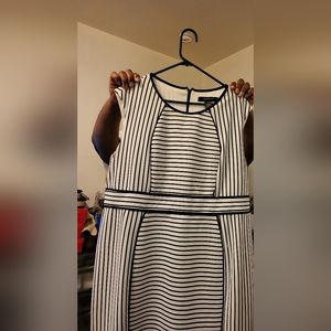 Knee length sheath dress